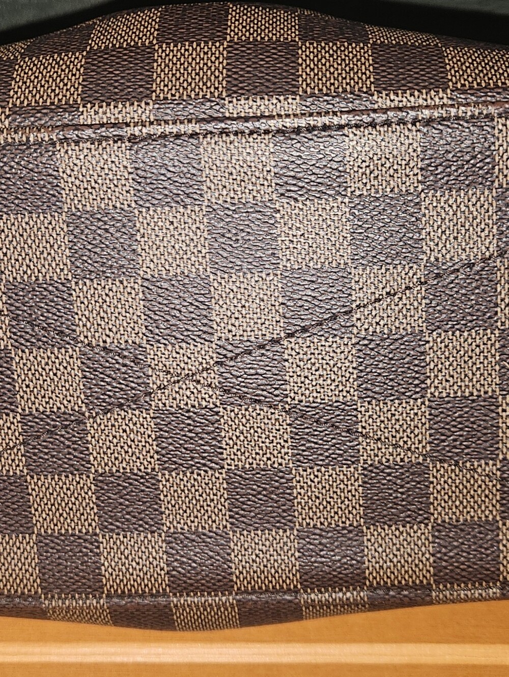Louis Vuitton Damier Ebene Sienna PM Checkerboard Satchel in Dark Brown - Picture 2 of 10